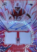 Dual patch autograph rookie card
